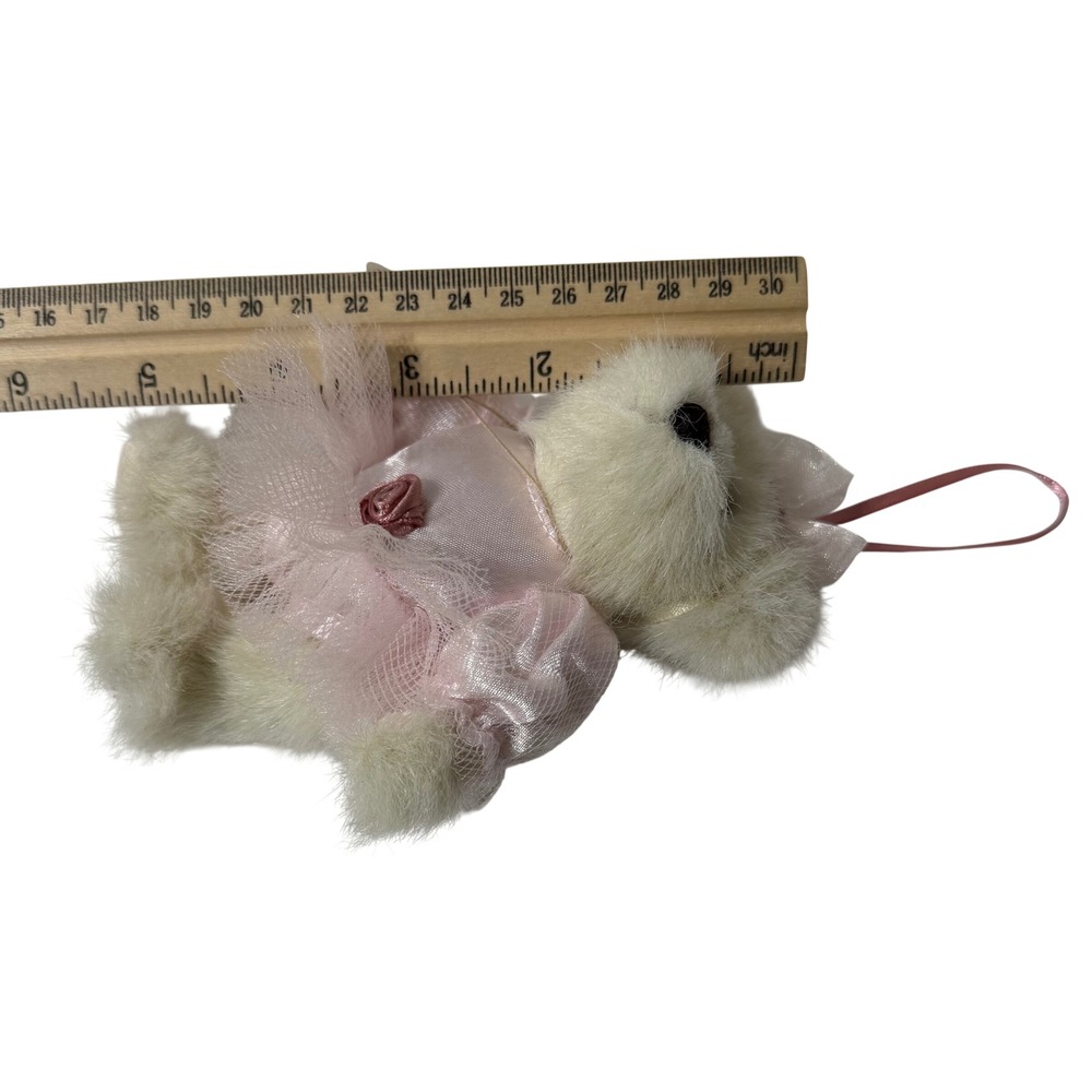 Boyds Bears Twila Twinkletoes Ballerina Plush Ornament Pink Tutu 56302 TAGS - Picture 8 of 9